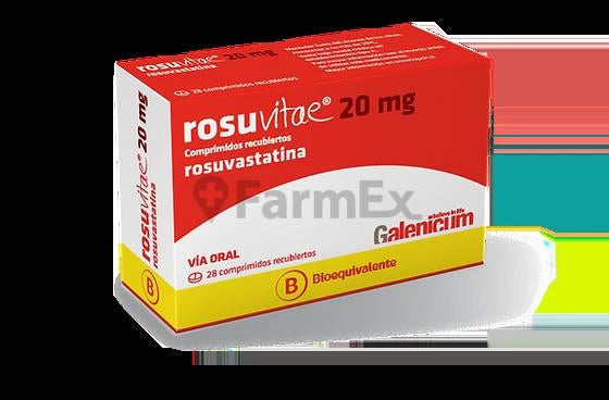Rosuvitae 20 mg x 28 comprimidos GALENICUM